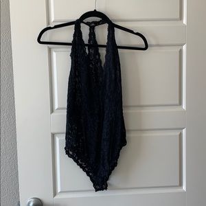 Black Lace Bodysuit